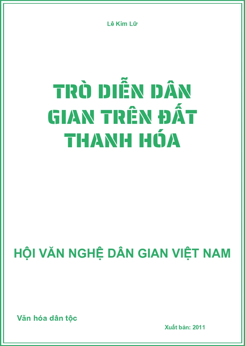 Trò Diễn Dân Gian Trên Đất Thanh Hóa