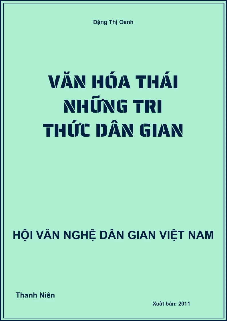 Văn Hóa Thái Những Tri Thức Dân Gian