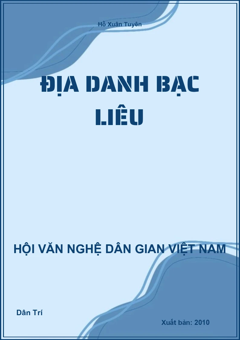 Địa Danh Bạc Liêu