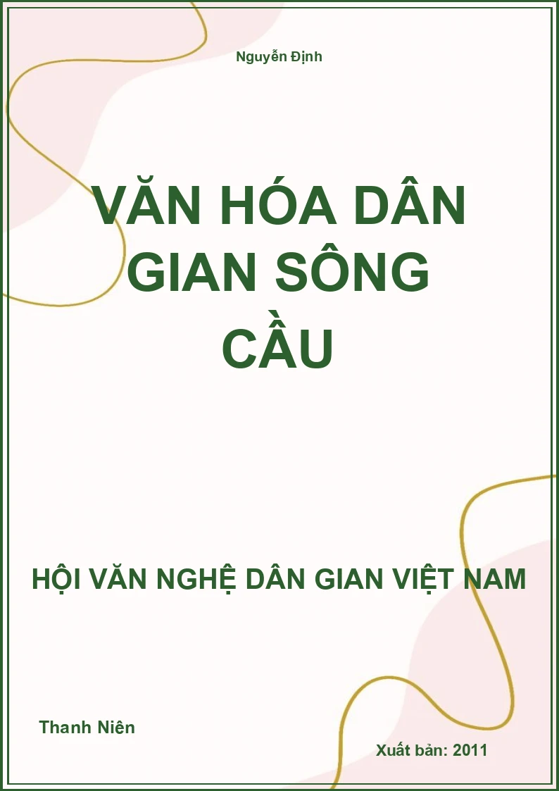 Văn Hóa Dân Gian Sông Cầu