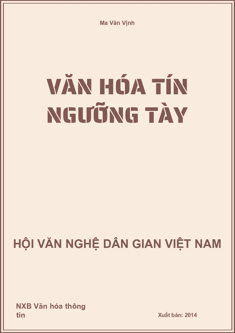 Văn Hóa Tín Ngưỡng Tày