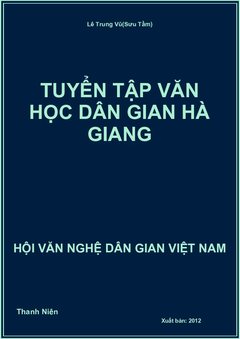 Tuyển Tập Văn Học Dân Gian Hà Giang