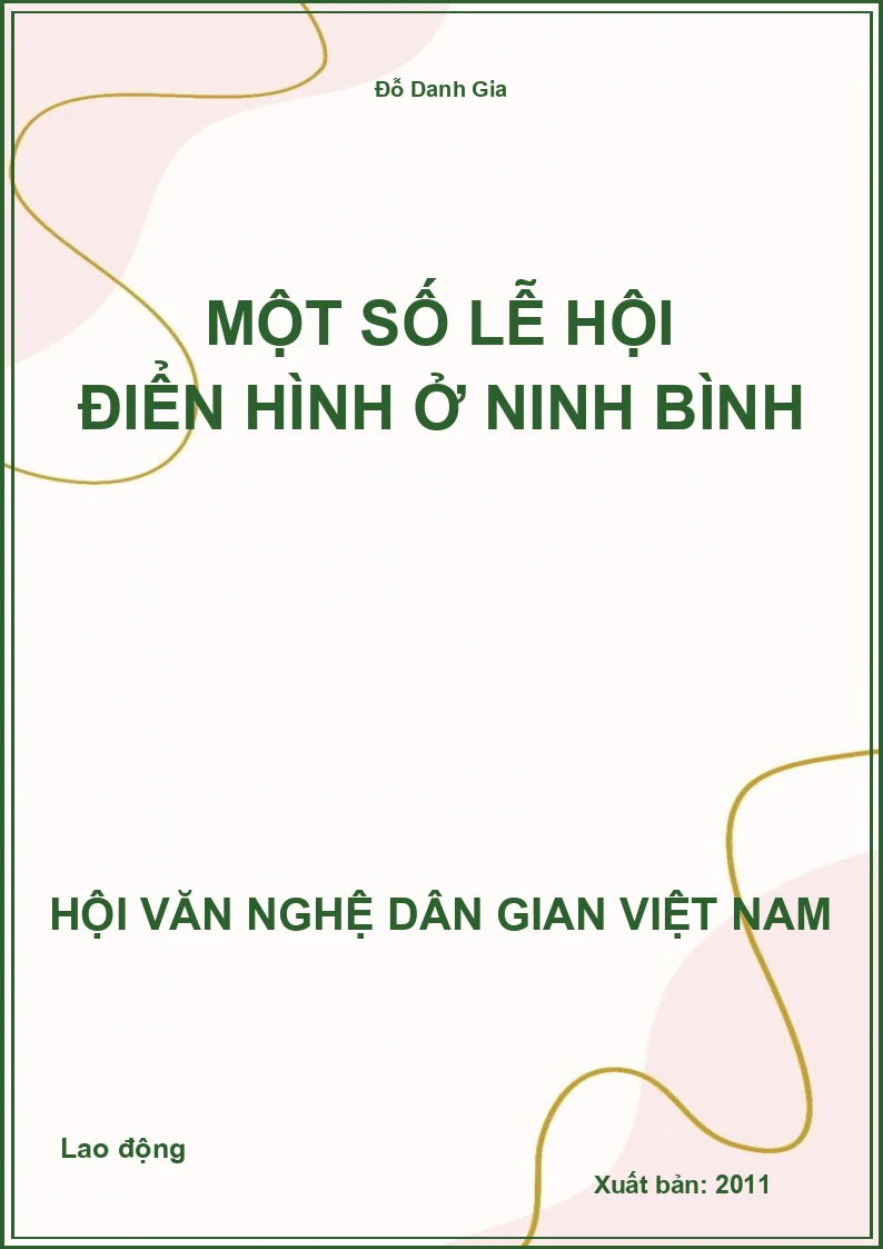 Một Số Lễ Hội Điển Hình Ở Ninh Bình