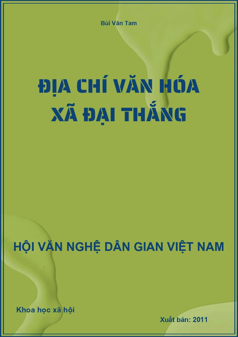 Địa Chí Văn Hóa Xã Đại Thắng