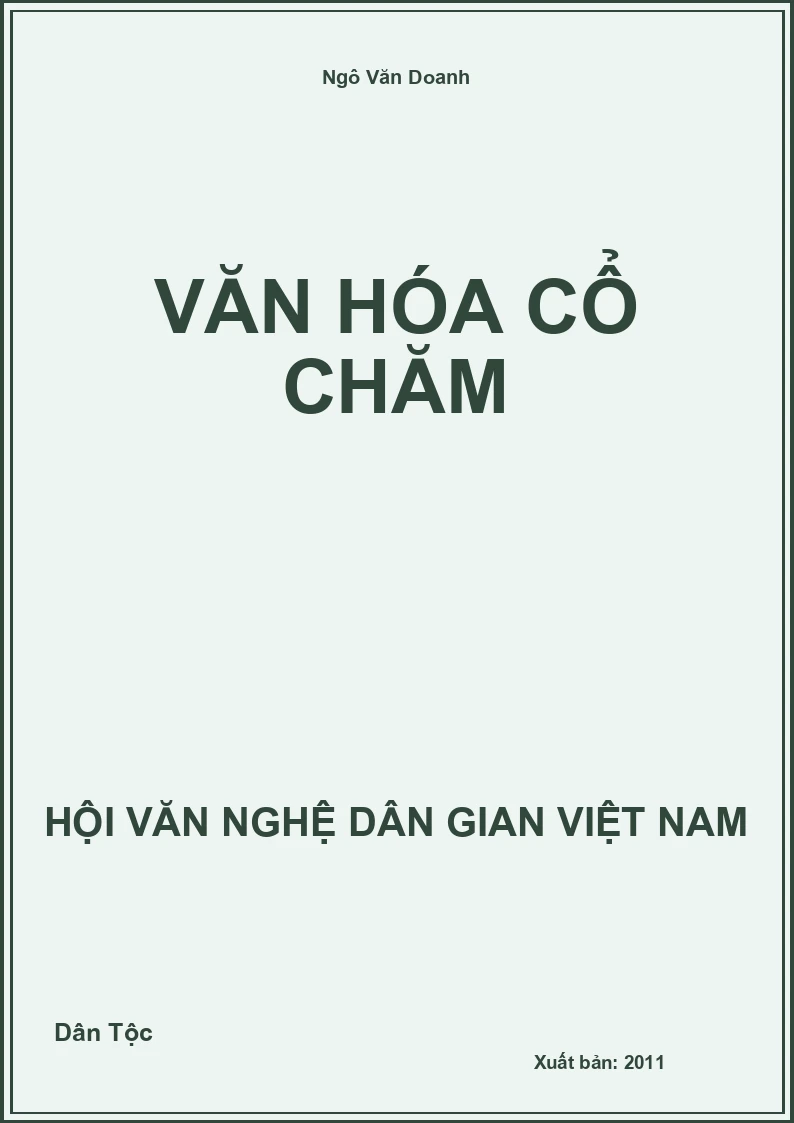 Văn Hóa Cổ Chăm