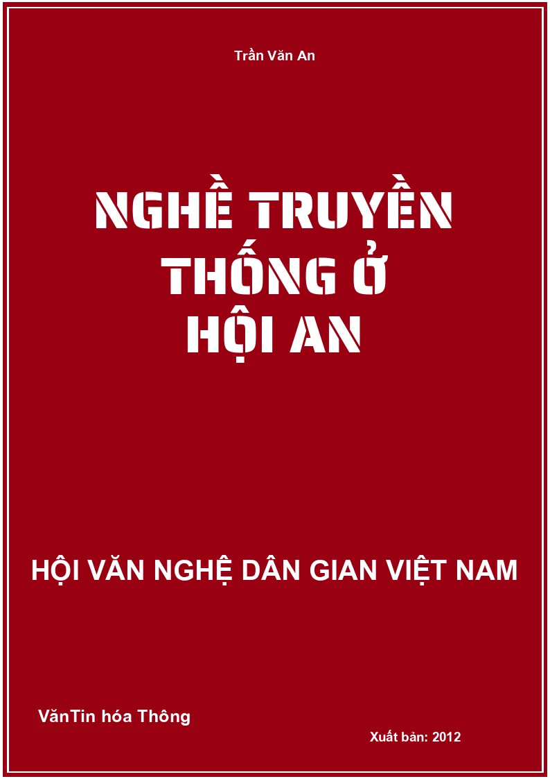 Nghề Truyền Thống Ở Hội An