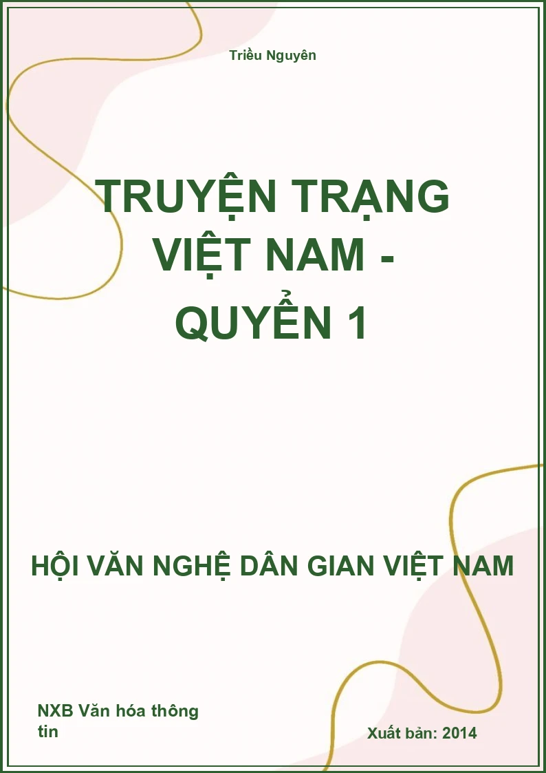 Truyện Trạng Việt Nam - Quyển 1