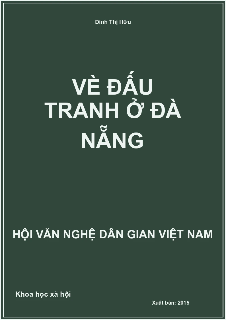 Vè Đấu Tranh Ở Đà Nẵng