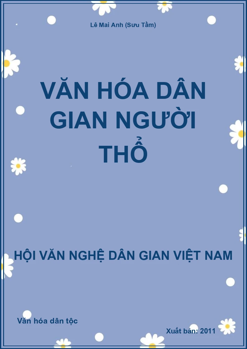 Văn Hóa Dân Gian Người Thổ
