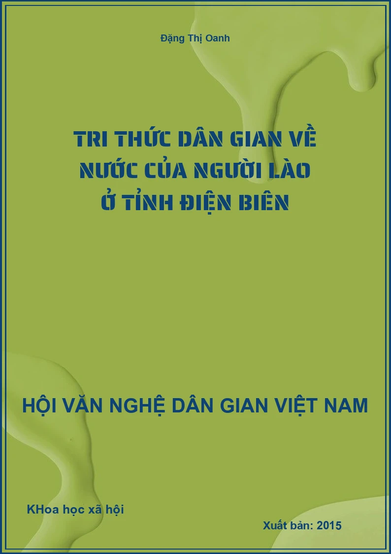 Tri Thức Dân Gian Về Nước Của Người Lào Ở Tỉnh Điện Biên