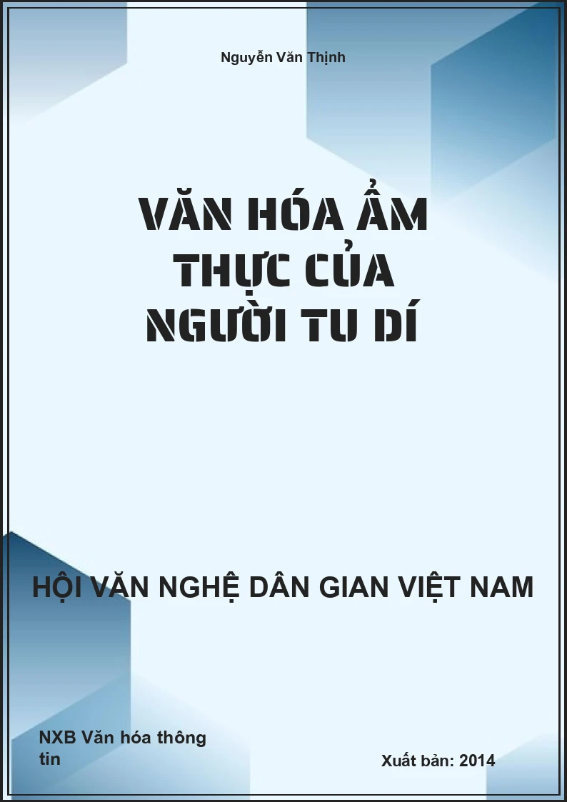 Văn Hóa Ẩm Thực Của Người Tu Dí