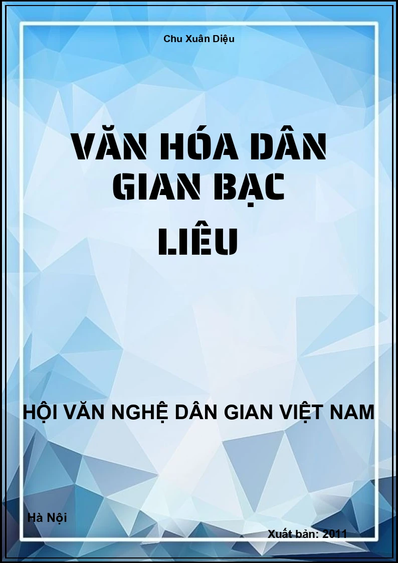 Văn Hóa Dân Gian Bạc Liêu