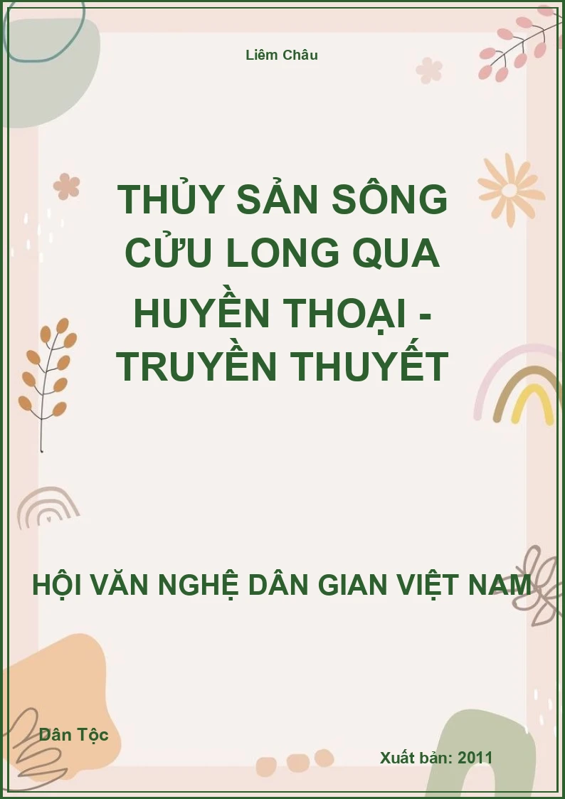 Thủy Sản Sông Cửu Long Qua Huyền Thoại - Truyền Thuyết