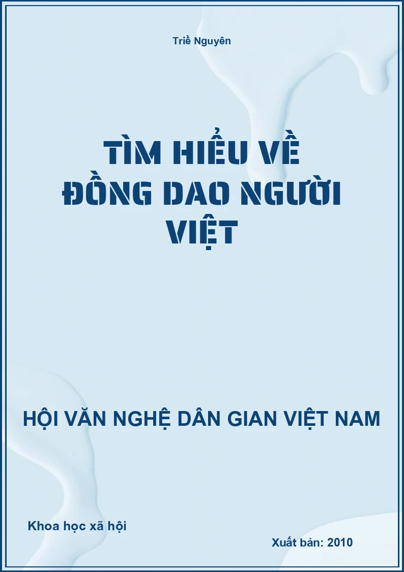 Tìm Hiểu Về Đồng Dao Người Việt