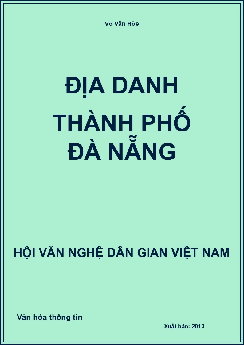 Địa Danh Thành Phố Đà Nẵng