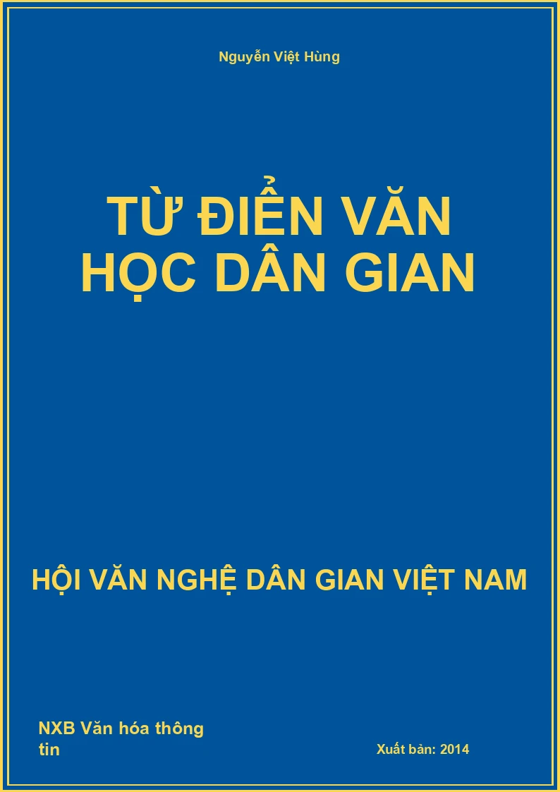Từ Điển Văn Học Dân Gian
