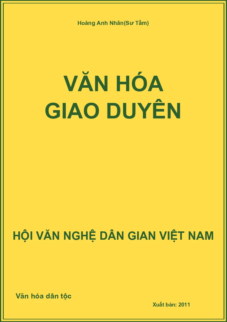 Văn Hóa Giao Duyên
