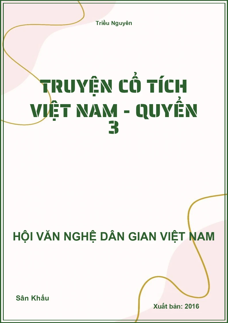 Truyện Cổ Tích Việt Nam - Quyển 3