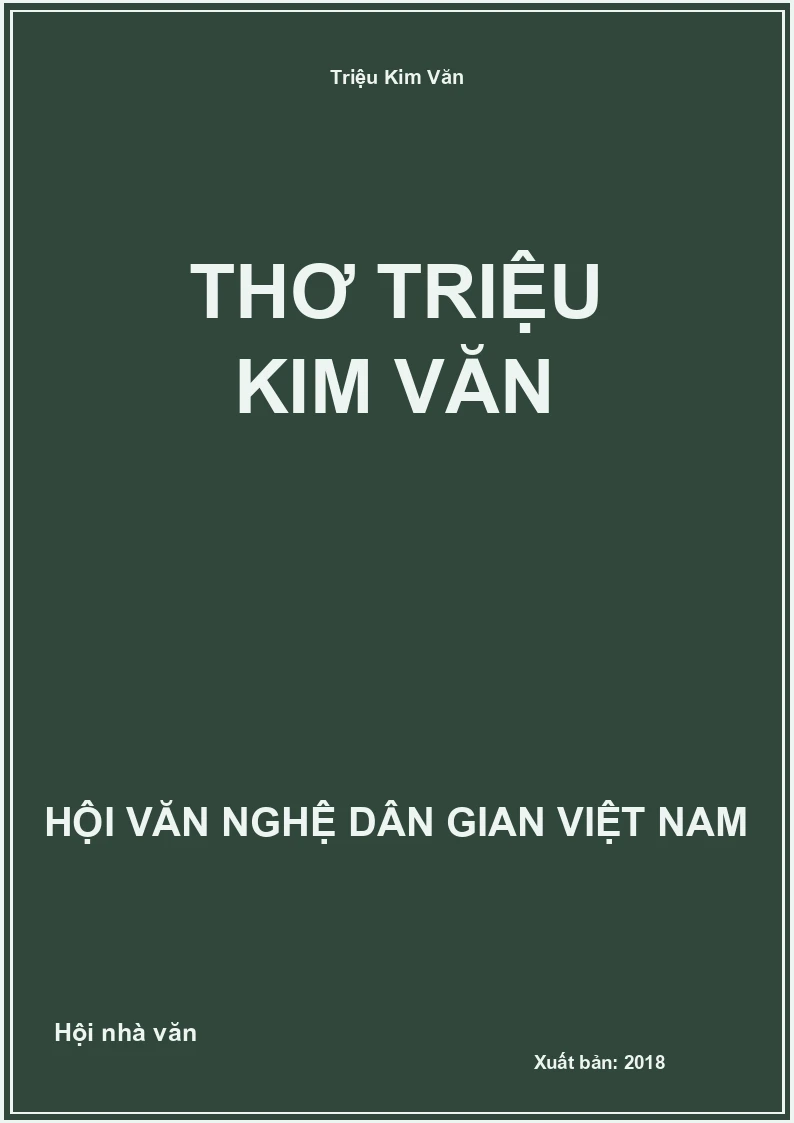 Thơ Triệu Kim Văn