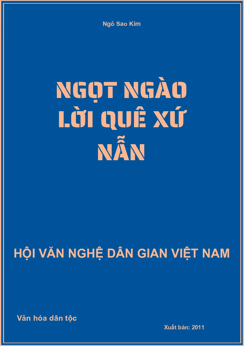 Ngọt Ngào Lời Quê Xứ Nẫn