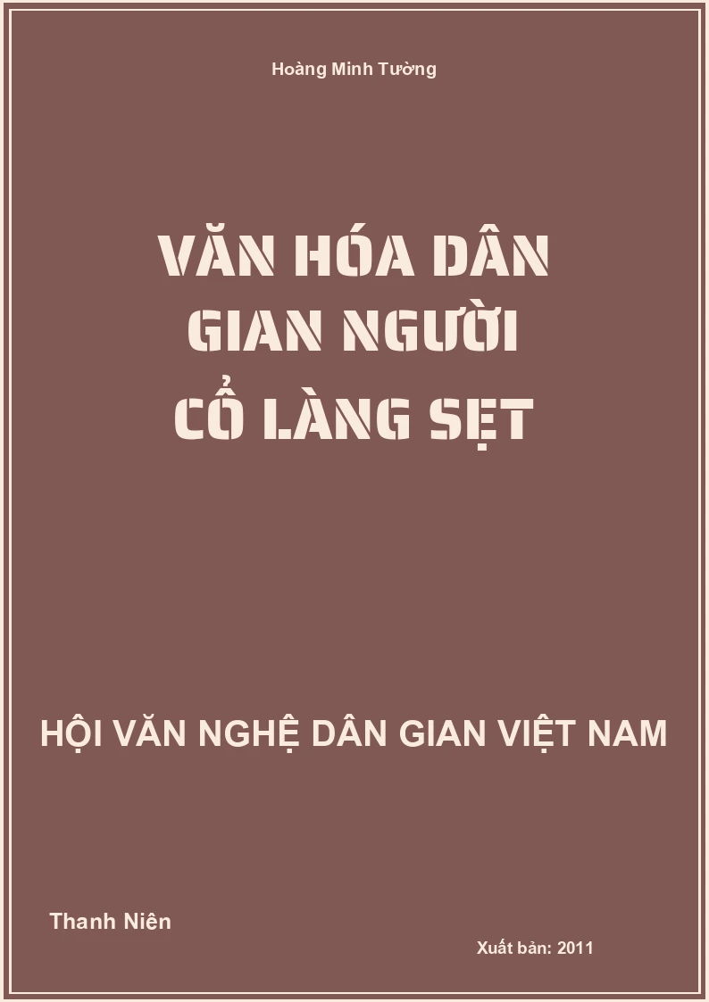 Văn Hóa Dân Gian Người Cổ Làng Sẹt