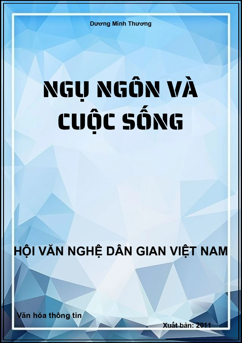 Ngụ Ngôn Và Cuộc Sống