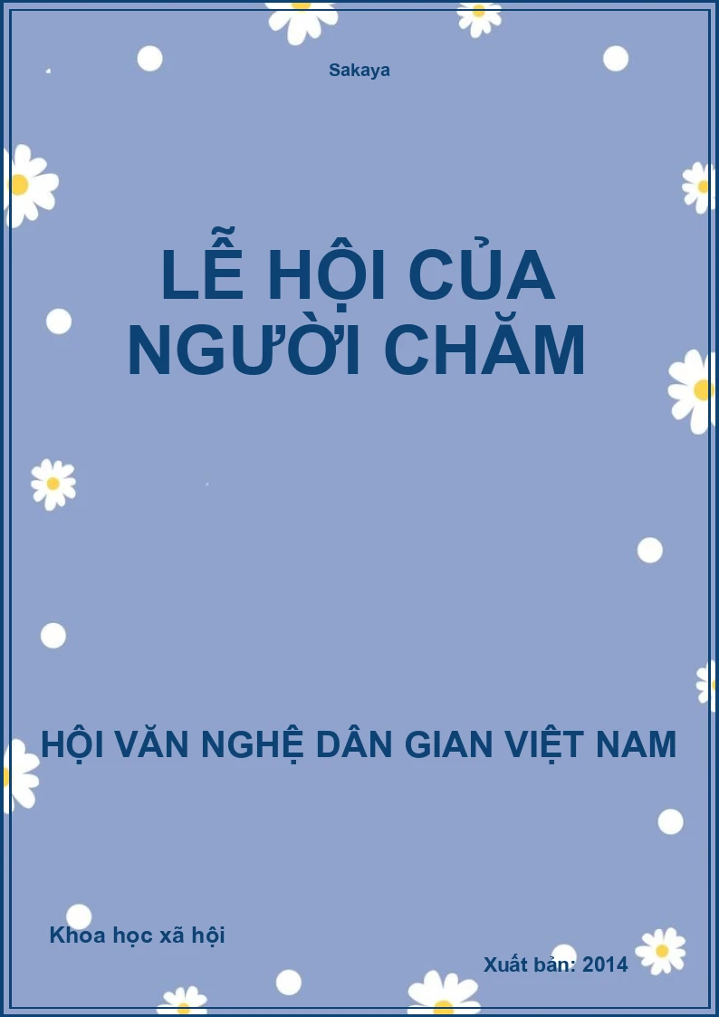 Lễ Hội Của Người Chăm