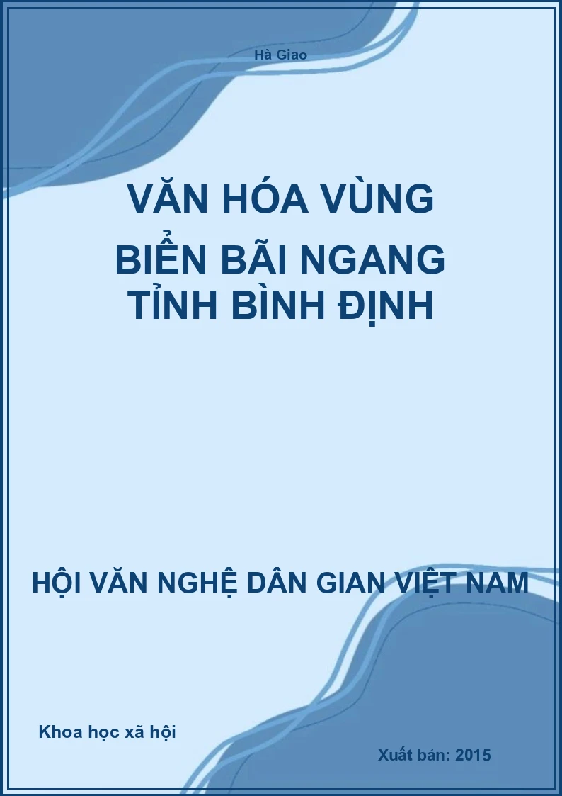 Văn Hóa Vùng Biển Bãi Ngang Tỉnh Bình Định