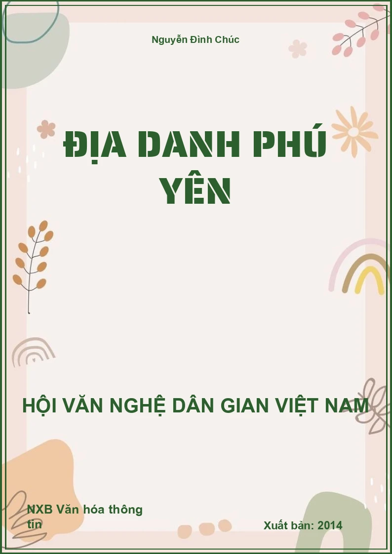 Địa Danh Phú Yên