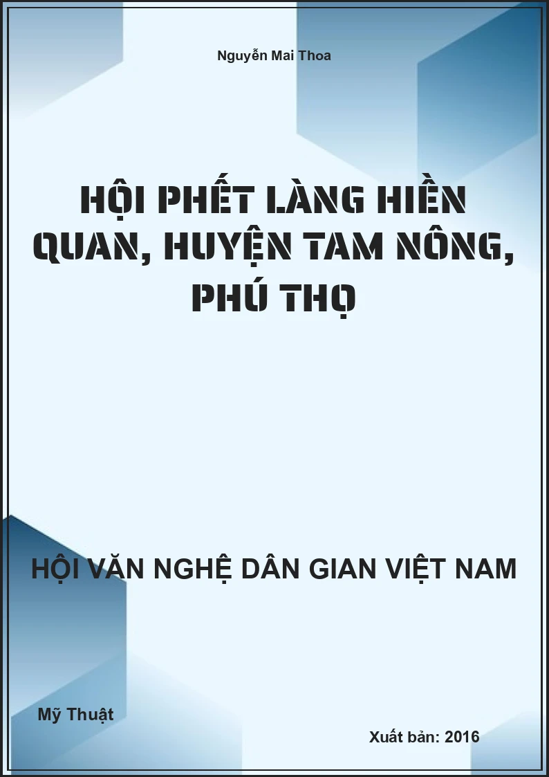 Hội Phết Làng Hiền Quan, Huyện Tam Nông, Phú Thọ