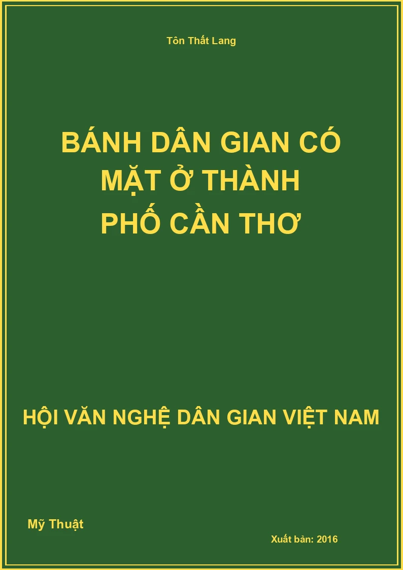 Bánh Dân Gian Có Mặt Ở Thành Phố Cần Thơ