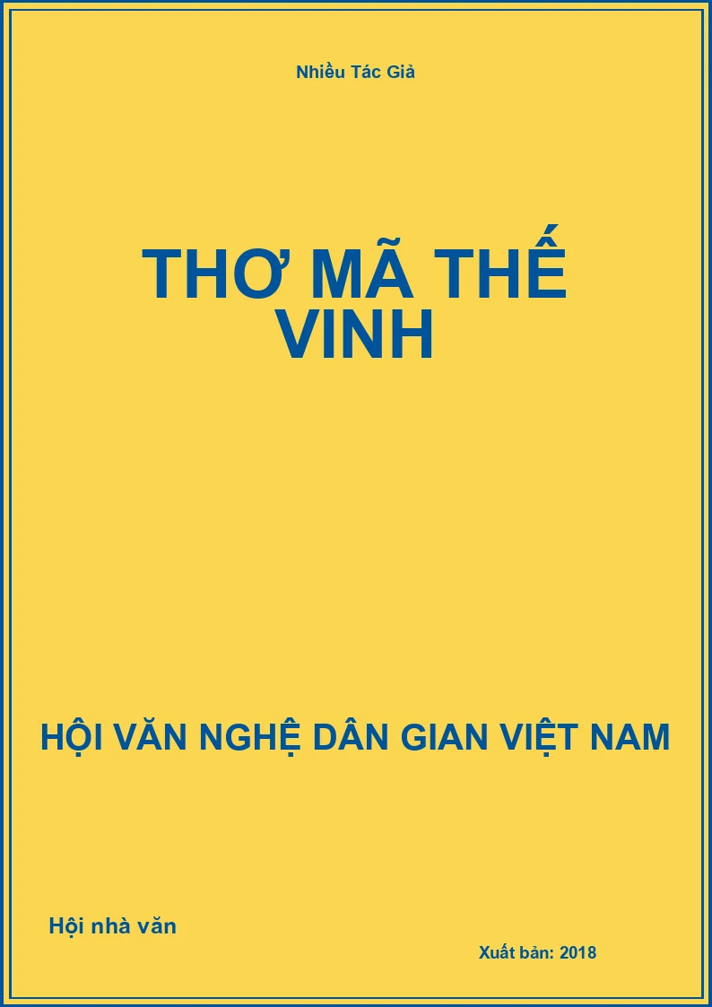 Thơ Mã Thế Vinh