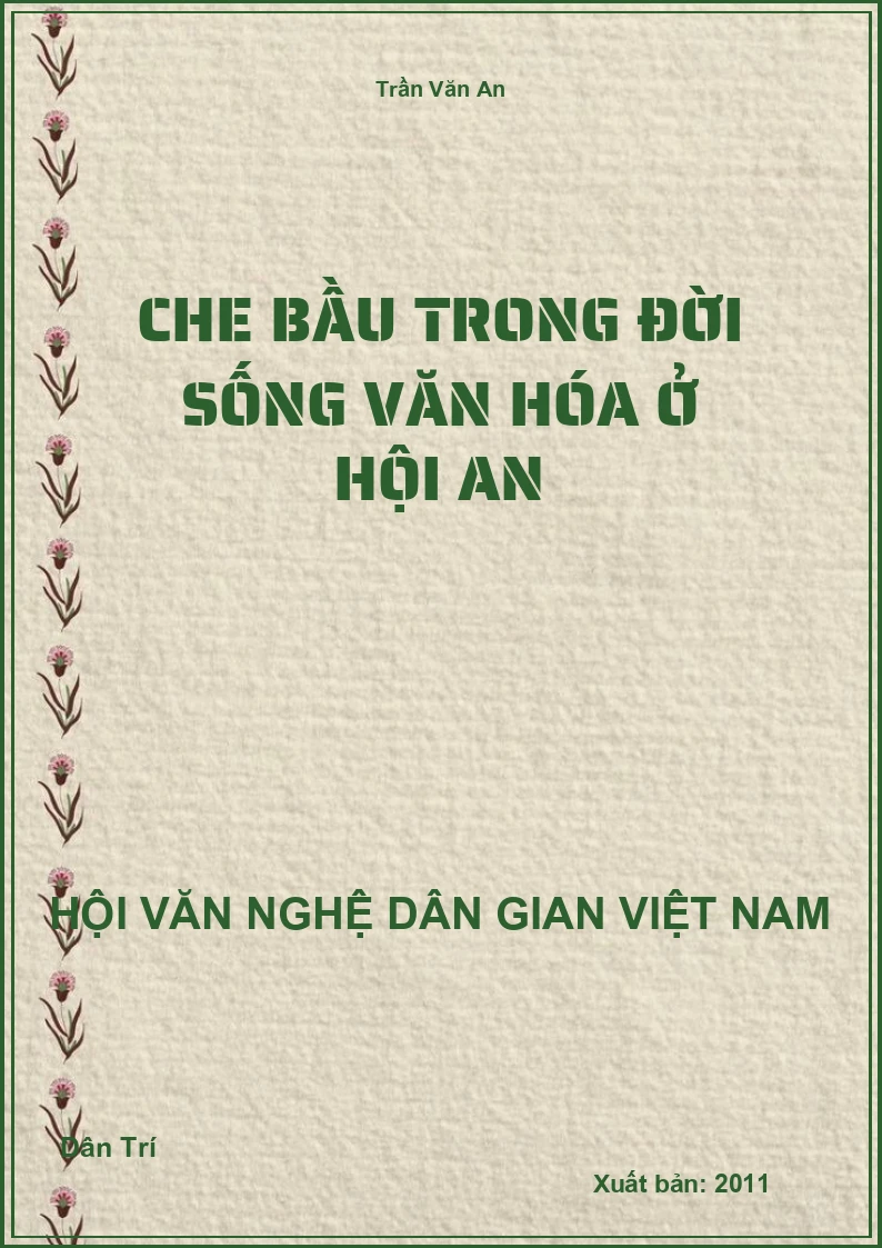 Che Bầu Trong Đời Sống Văn Hóa Ở Hội An
