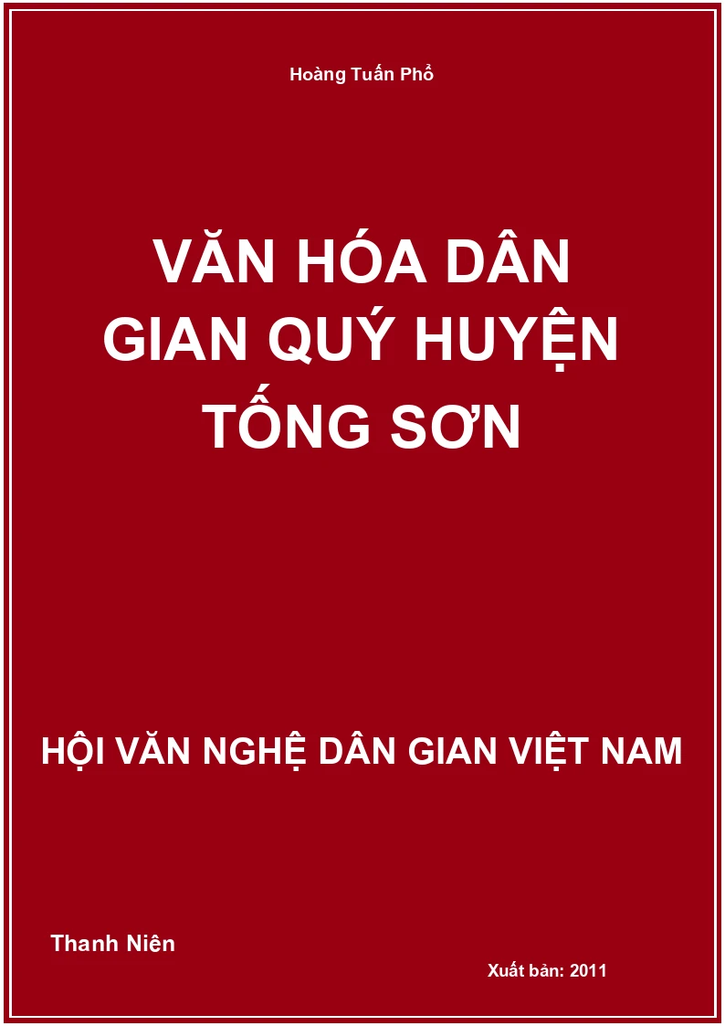Văn Hóa Dân Gian Quý Huyện Tống Sơn