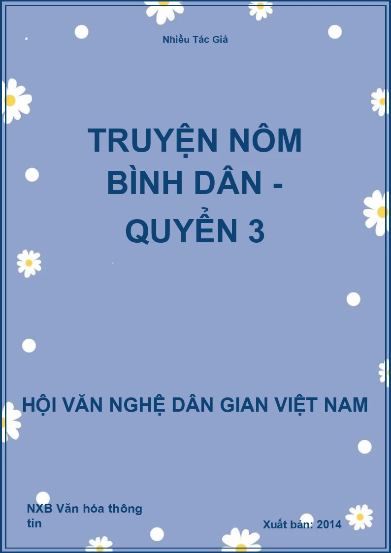 Truyện Nôm Bình Dân - Quyển 3