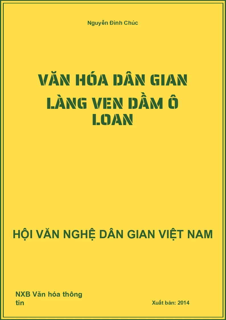 Văn Hóa Dân Gian Làng Ven Dầm Ô Loan