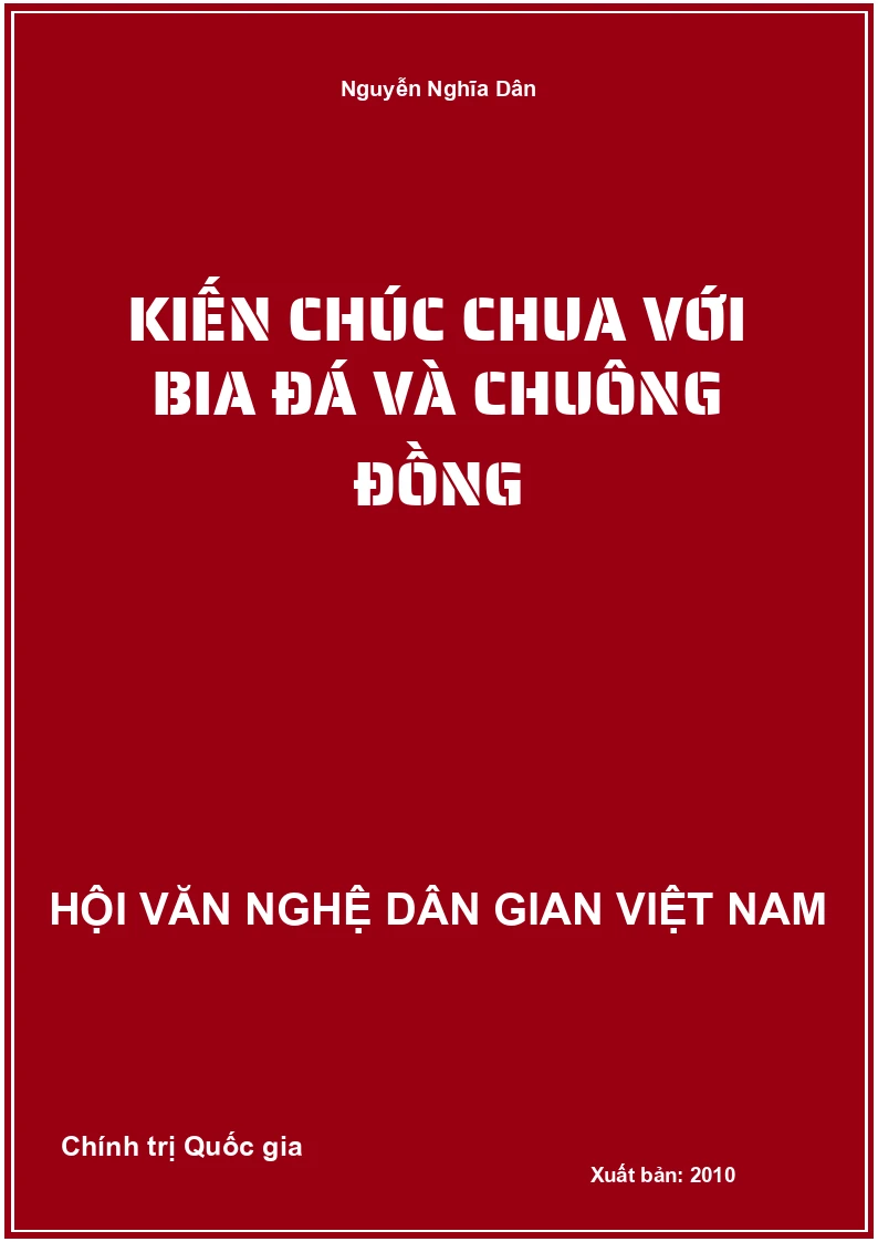 Kiến Chúc Chua Với Bia Đá Và Chuông Đồng