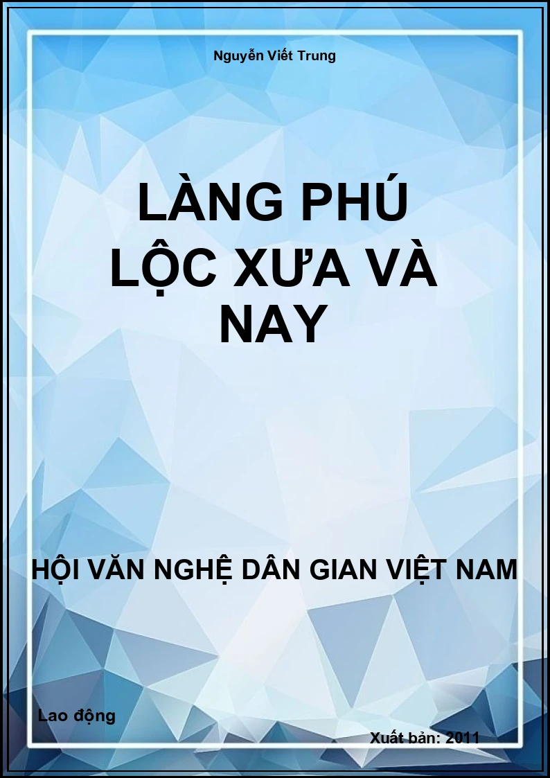 Làng Phú Lộc Xưa Và Nay