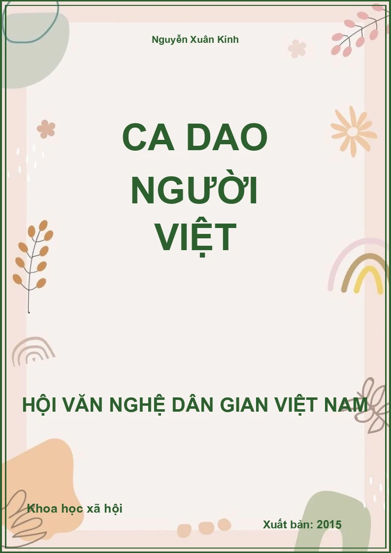 Ca Dao Người Việt
