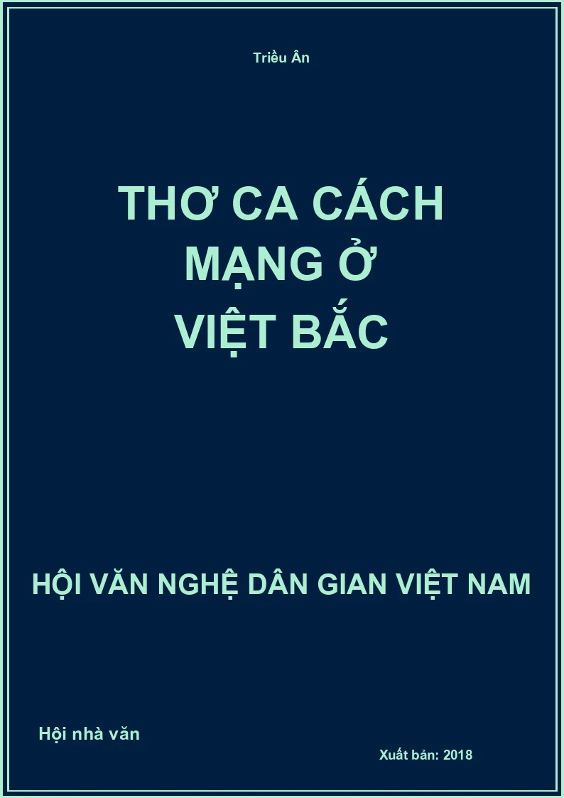 Thơ Ca Cách Mạng Ở Việt Bắc