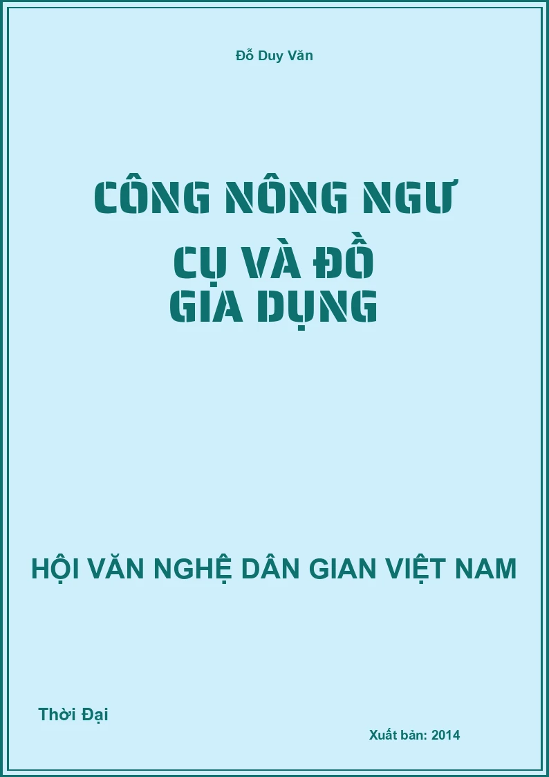 Công Nông Ngư Cụ Và Đồ Gia Dụng