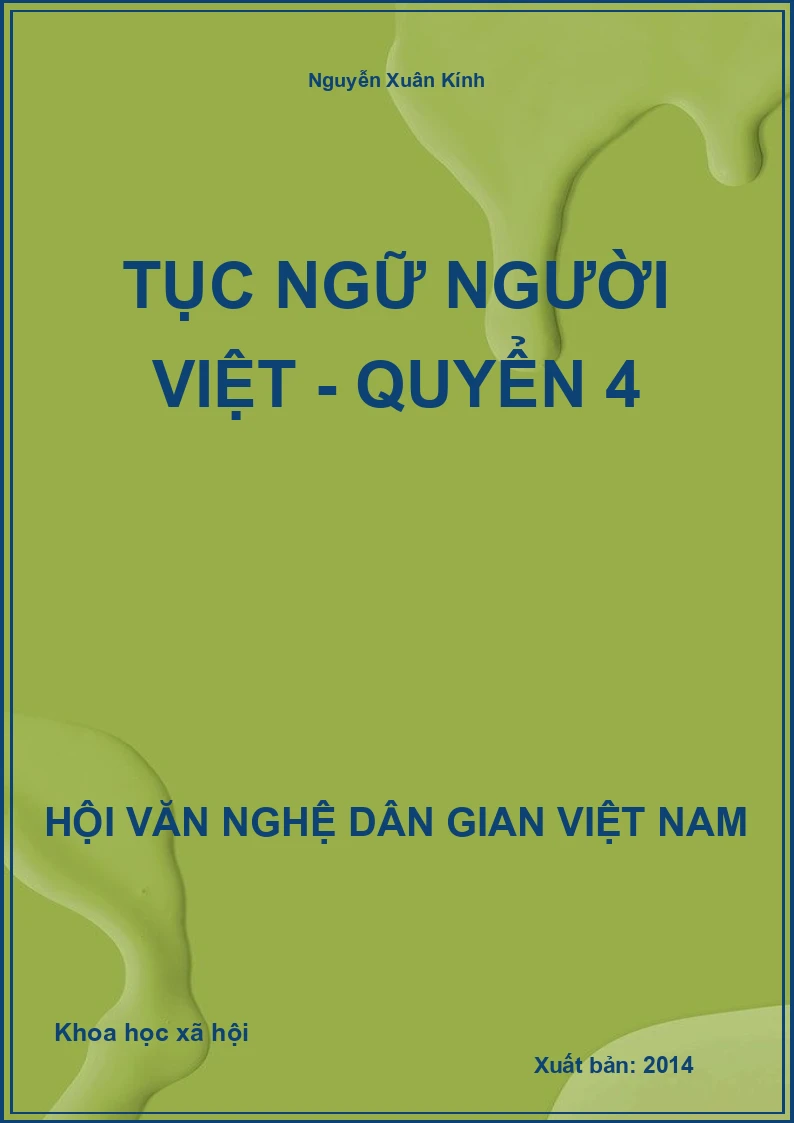 Tục Ngữ Người Việt - Quyển 4