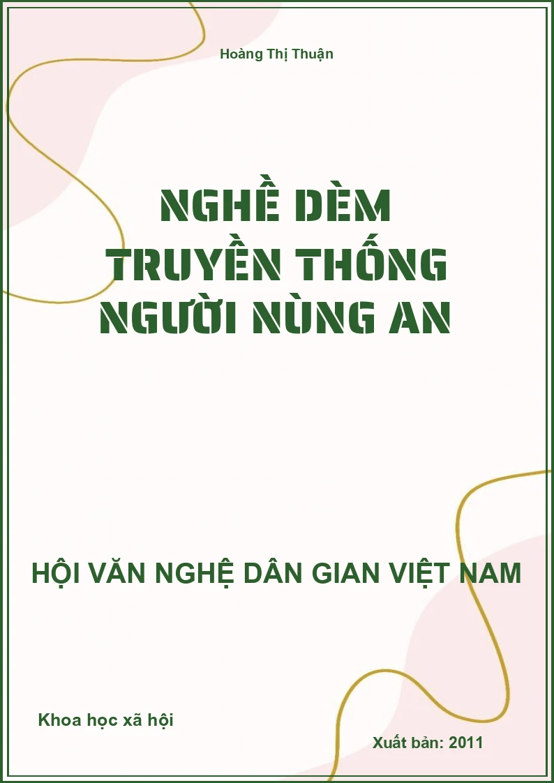 Nghề Dèm Truyền Thống Người Nùng An