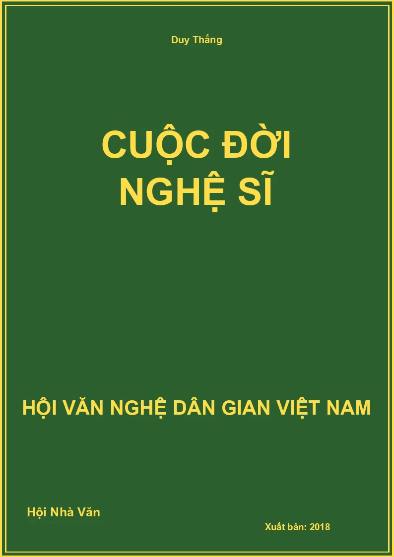 Cuộc Đời Nghệ Sĩ