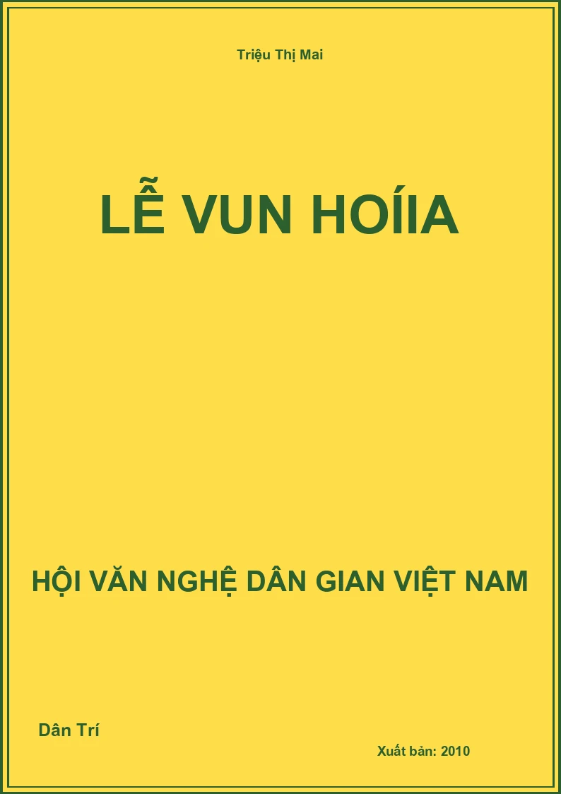 Lễ Vun Hoíia