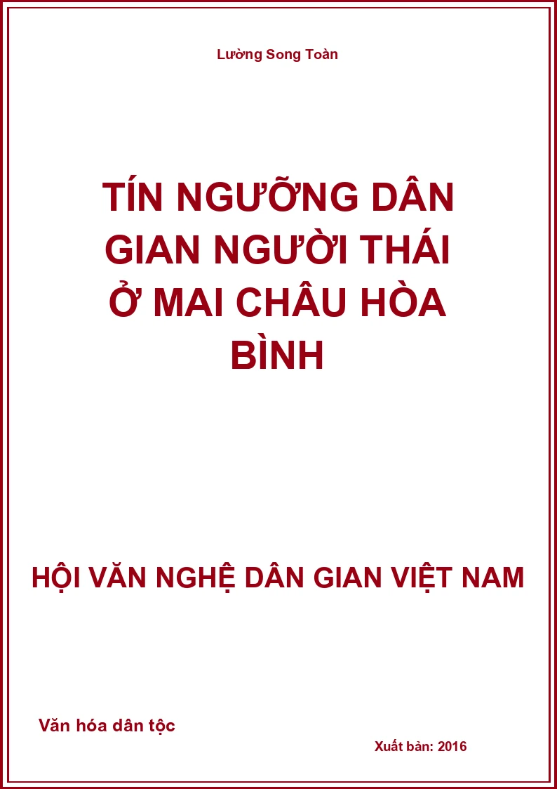 Tín Ngưỡng Dân Gian Người Thái Ở Mai Châu Hòa Bình