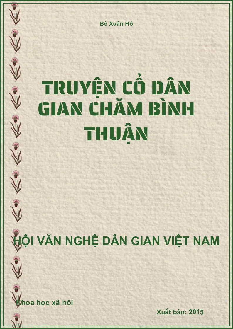 Truyện Cổ Dân Gian Chăm Bình Thuận
