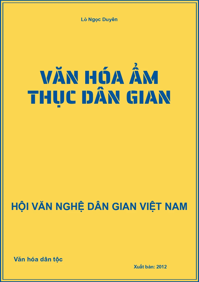 Văn Hóa Ẩm Thục Dân Gian