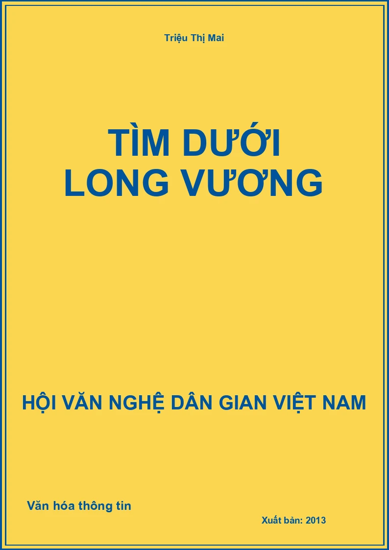 Tìm Dưới Long Vương