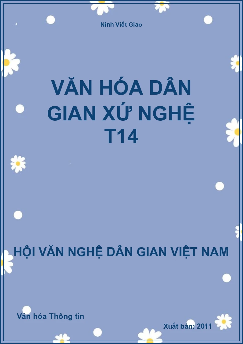 Văn Hóa Dân Gian Xứ Nghệ T14